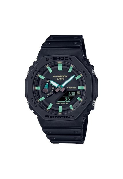 Reloj G-SHOCK Modelo GA-2100RC-1ADR Negro Hombre