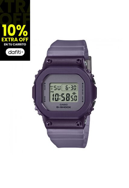 Reloj G-Shock Modelo GM-S5600MF-6DR Violeta Mujer