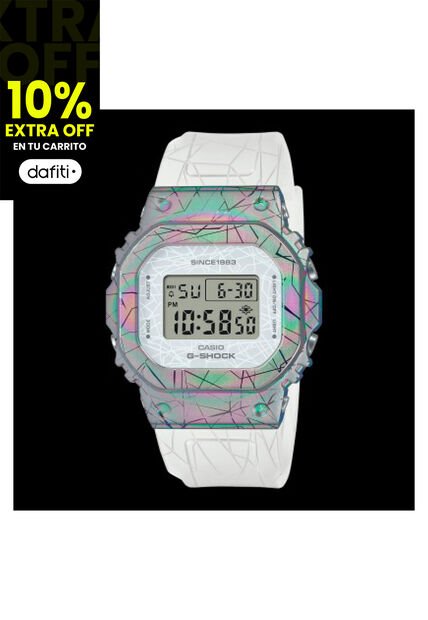 Reloj G-Shock Modelo GM-S5640GEM-7DR Blanco Mujer