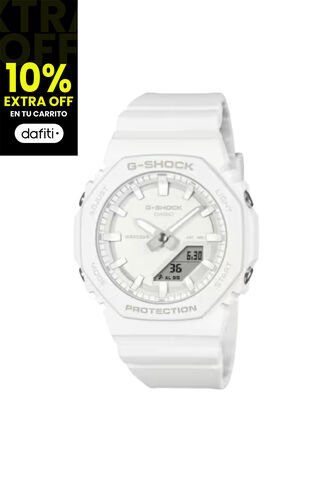 Reloj G-Shock Modelo GMA-P2100-7ADR Blanco Mujer G-SHOCK