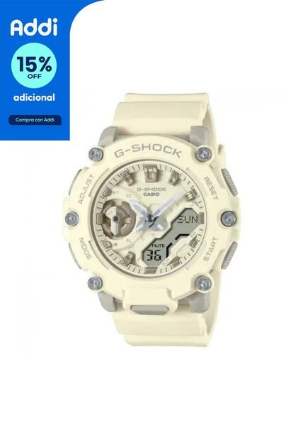 Reloj G-SHOCK Modelo GMAS2200-7ADR Beige Mujer