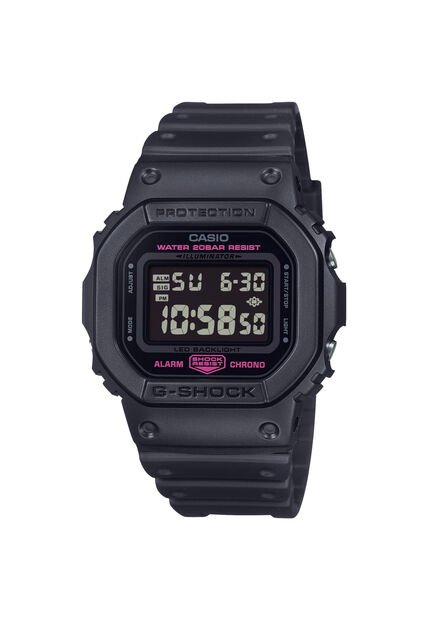 Reloj G-Shock Modelo DW-5600PK-1 Negro Hombre