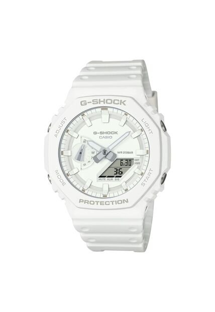 Reloj G-Shock Modelo GA-2100-7A7DR Blanco Hombre