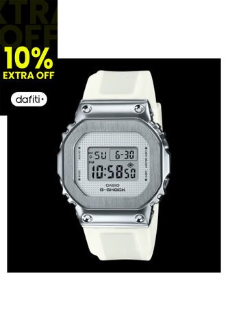 Reloj G-Shock Modelo GM-S5600SK-7DR Blanco Mujer G-SHOCK