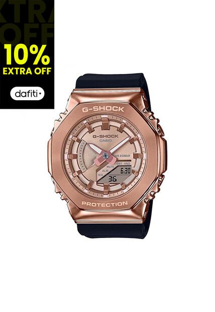 Reloj G-Shock Modelo GM-S2100PG-1A4DR Negro Mujer