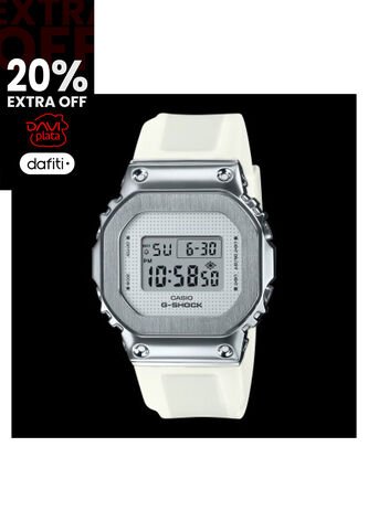 Reloj G-Shock Modelo GM-S5600SK-7DR Blanco Mujer G-SHOCK