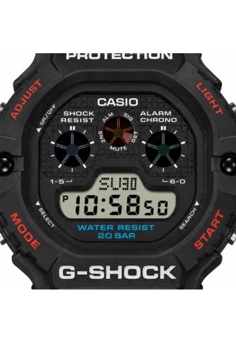 Reloj G-Shock Modelo DW-5900U-1DR Negro Hombre G-SHOCK