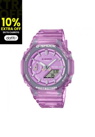 Reloj G-Shock Modelo GMA-S2100SK-4ADR Rosado Mujer G-SHOCK