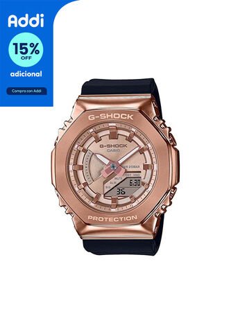 Reloj G-Shock Modelo GM-S2100PG-1A4DR Negro Mujer G-SHOCK