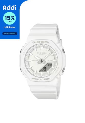 Reloj G-Shock Modelo GMA-P2100-7ADR Blanco Mujer G-SHOCK