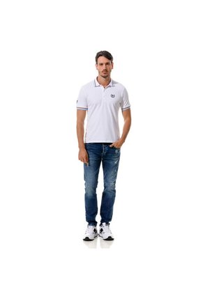 Marithe Francois Girbaud Polo Manga Corta Para Hombre Batista Girbaud