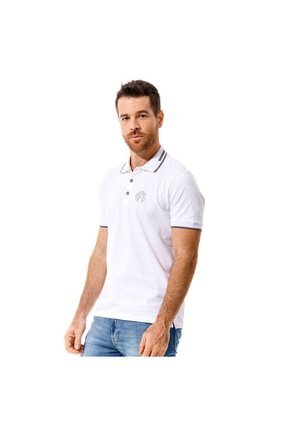 Marithe Francois Girbaud Polo Manga Corta Para Hombre Cavalier Girbaud