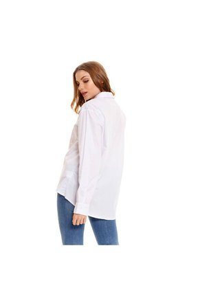 Marithe Francois Girbaud Camisa Manga Larga Para Mujer Girbaud