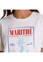Marithe Francois Girbaud Camiseta Manga Corta Para Mujer Lueur Girbaud de MARITHE FRANCOIS GIRBAUD