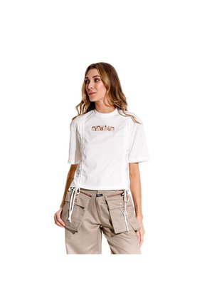 Marithe Francois Girbaud Camiseta Manga Corta Para Mujer Le Marithe Girbaud