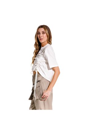 Marithe Francois Girbaud Camiseta Manga Corta Para Mujer Le Marithe Girbaud