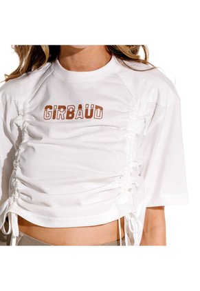 Marithe Francois Girbaud Camiseta Manga Corta Para Mujer Le Marithe Girbaud