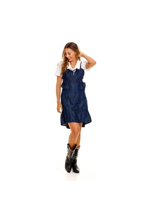 Marithe Francois Girbaud Vestido Corto Para Mujer Girbaud