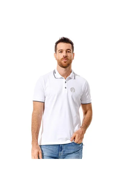 Marithe Francois Girbaud Polo Manga Corta Para Hombre Cavalier Girbaud