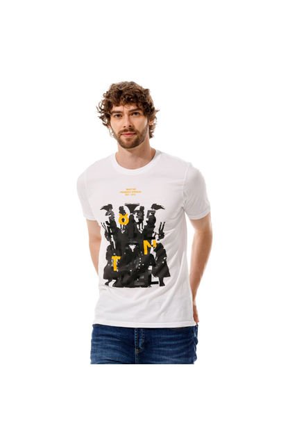 Marithe Francois Girbaud Camiseta Manga Corta Para Hombre Lúnivers Girbaud