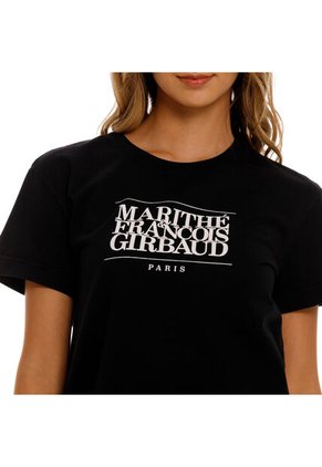 Marithe Francois Girbaud Camiseta Manga Corta Para Mujer Le Marithe Girbaud