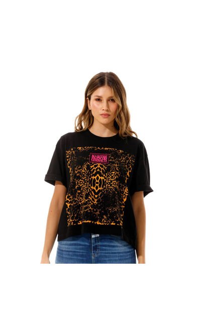 Marithe Francois Girbaud Camiseta Manga Corta Para Mujer Lueur Girbaud