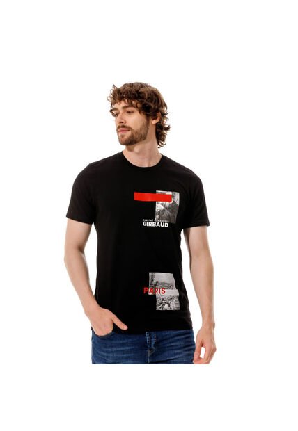 Marithe Francois Girbaud Camiseta Manga Corta Para Hombre Le-Francois Girbaud