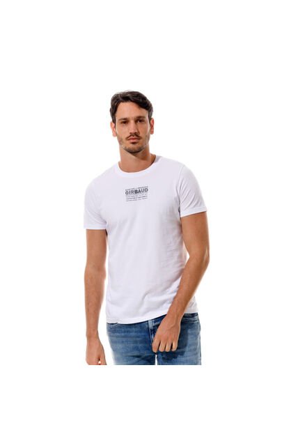 Marithe Francois Girbaud Camiseta Manga Corta Para Hombre Le-Monarque Girbaud