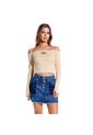 Marithe Francois Girbaud Falda Denim Para Mujer Reine Girbaud de MARITHE FRANCOIS GIRBAUD