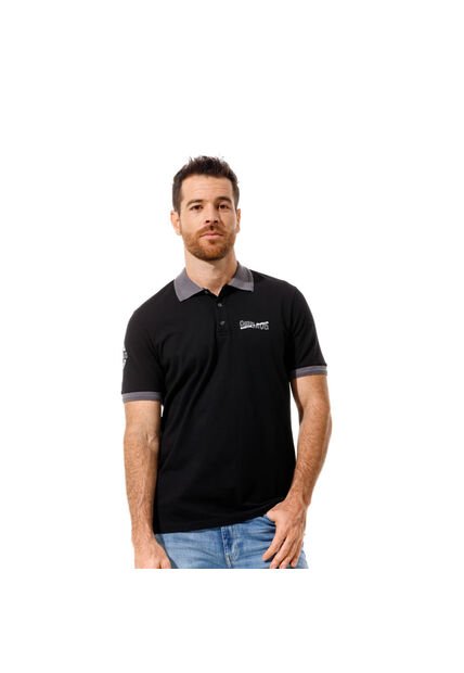 Marithe Francois Girbaud Polo Manga Corta Para Hombre Cavalier Girbaud