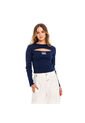 Marithe Francois Girbaud Camiseta Manga Larga Para Mujer Girbaud de MARITHE FRANCOIS GIRBAUD