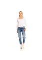 Marithe Francois Girbaud Camisa Manga Larga Para Mujer Camisa Girbaud de MARITHE FRANCOIS GIRBAUD