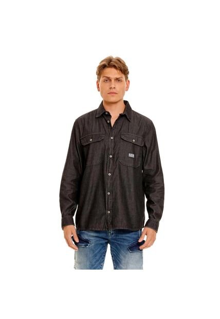 Marithe Francois Girbaud Camisa Manga Larga Para Hombre Girbaud