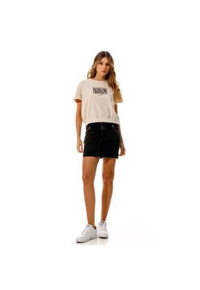 Marithe Francois Girbaud Falda Denim Para Mujer Girbaud