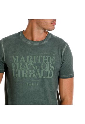 Marithe Francois Girbaud Camiseta Manga Corta Para Hombre Lúnivers Girbaud