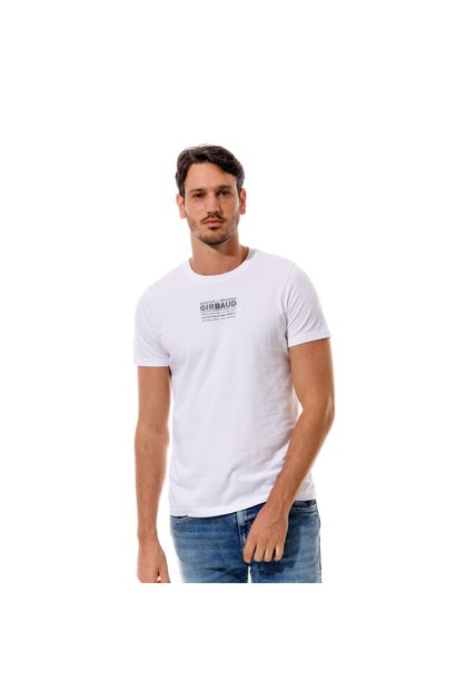Marithe Francois Girbaud Camiseta Manga Corta Para Hombre Le-Monarque Girbaud