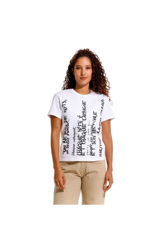 Marithe Francois Girbaud Camiseta Manga Corta Para Mujer Le Marithe Girbaud MARITHE FRANCOIS GIRBAUD