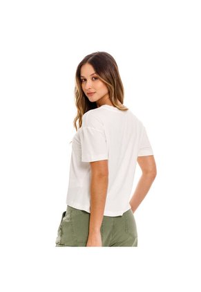 Marithe Francois Girbaud Camiseta Manga Corta Para Mujer Rosé Girbaud