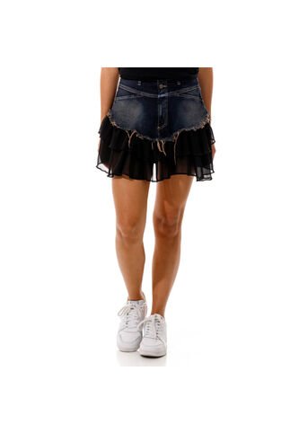 Marithe Francois Girbaud Falda Corta Para Mujer Celebrity Girbaud MARITHE FRANCOIS GIRBAUD