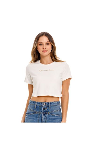 Marithe Francois Girbaud Camiseta Manga Corta Para Mujer Girbaud