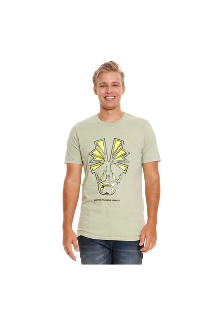 Marithe Francois Girbaud Camiseta Manga Corta Para Hombre Girbaud