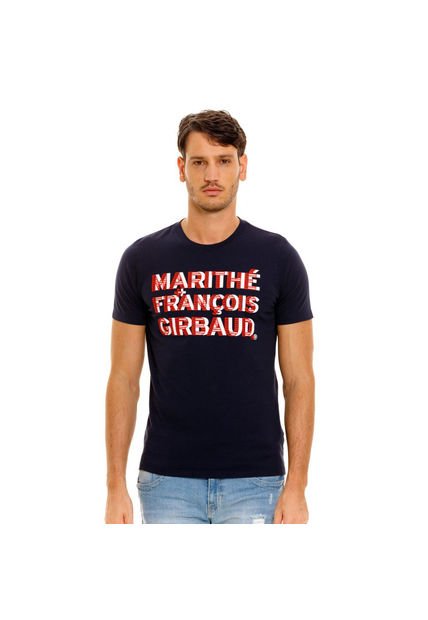 Marithe Francois Girbaud Camiseta Manga Corta Para Hombre Le-Francois Girbaud