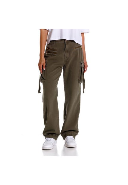 Marithe Francois Girbaud Pantalon Cargo Para Mujer Bocquet Girbaud
