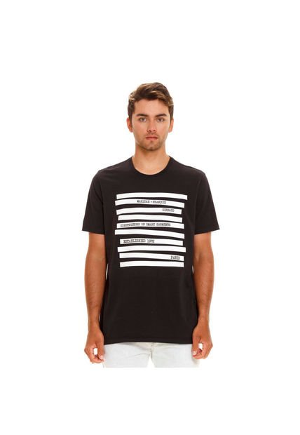 Marithe Francois Girbaud Camiseta Para Hombre Manga Corta Girbaud