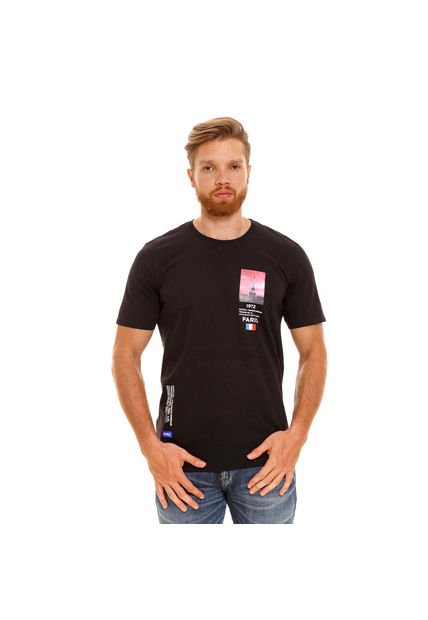 Marithe Francois Girbaud Camiseta Manga Corta Para Hombre Girbaud