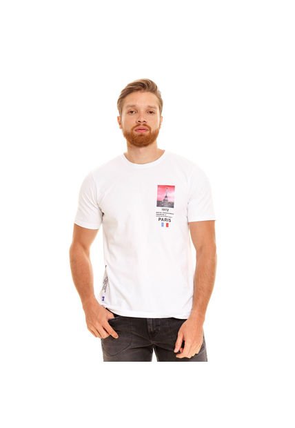 Marithe Francois Girbaud Camiseta Manga Corta Para Hombre Girbaud