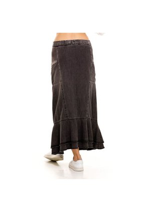 Marithe Francois Girbaud Falda Denim Para Mujer Violette Girbaud