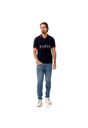 Marithe Francois Girbaud Polo Manga Corta Para Hombre Batista Girbaud