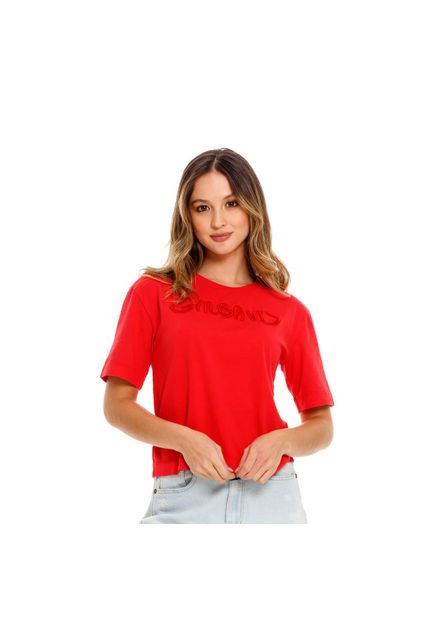 Marithe Francois Girbaud Camiseta Manga Corta Para Mujer Girbaud