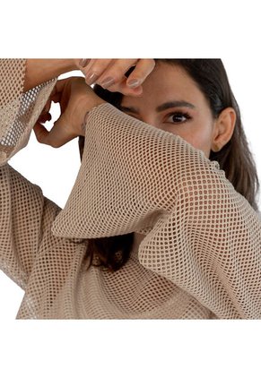 Marithe Francois Girbaud Top Para Mujer Epure Camiseta Manga Larga Girbaud